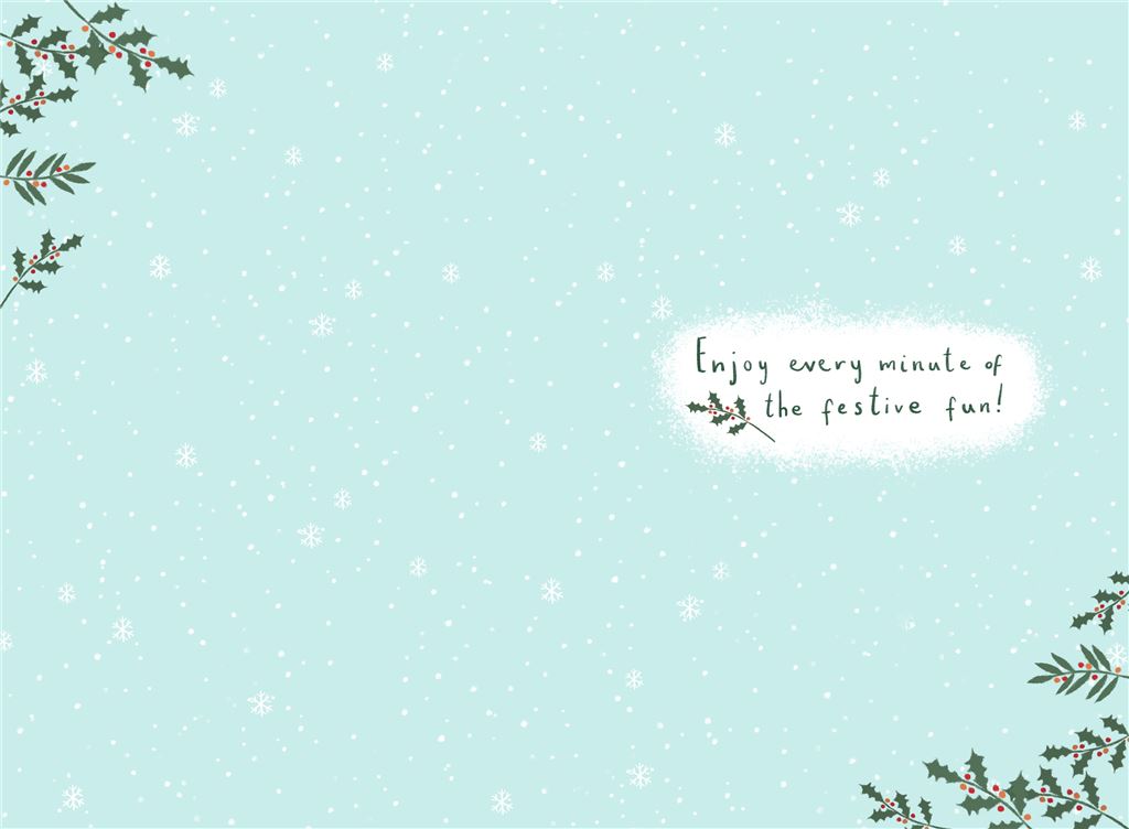 Winter Scene To All Christmas Card