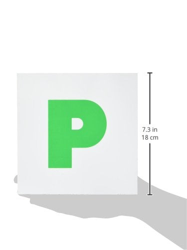 2 Driving Magnetic Green P Passed Plates