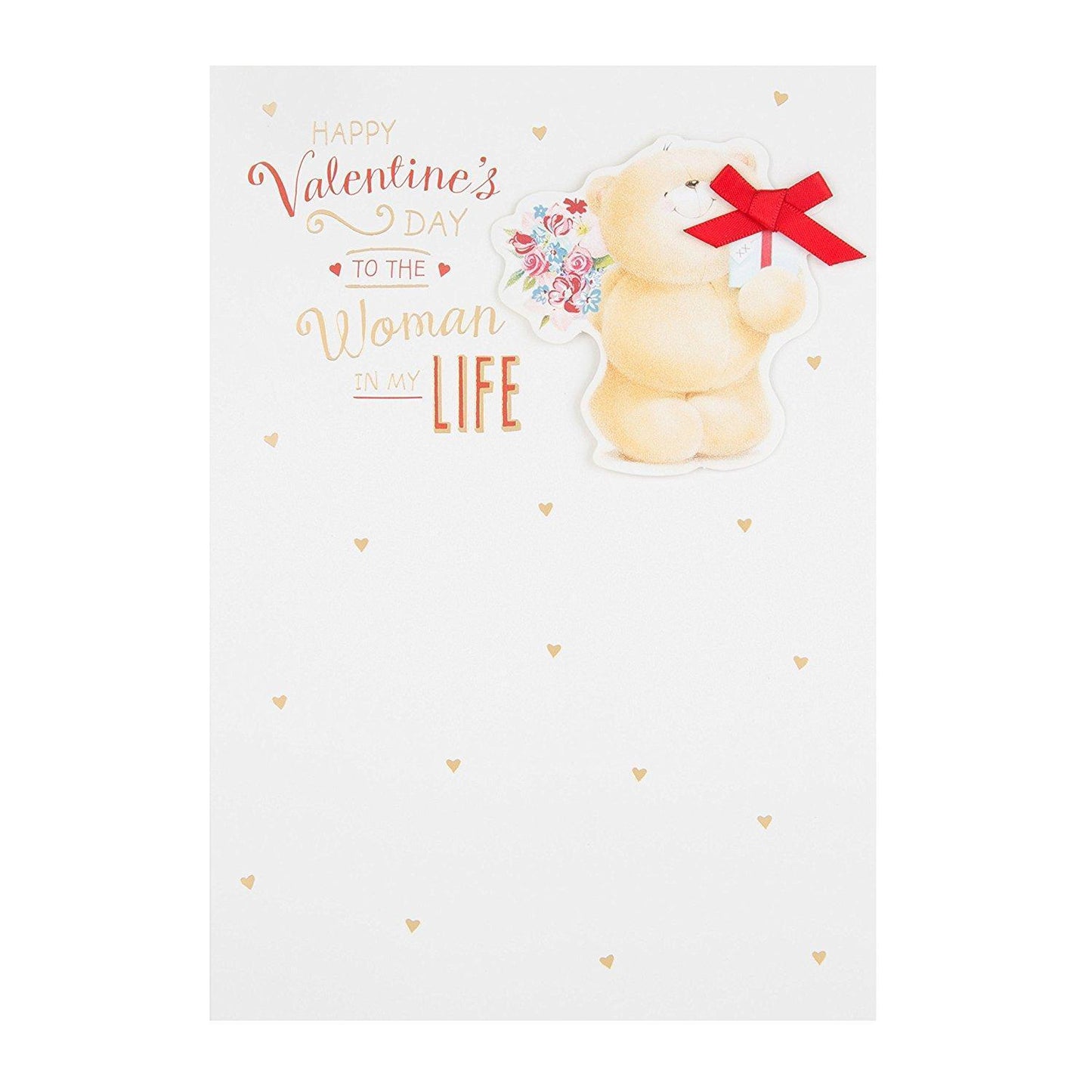 Hallmark Adorable Forever Friends Valentine's Day Card 'Woman In My Life'