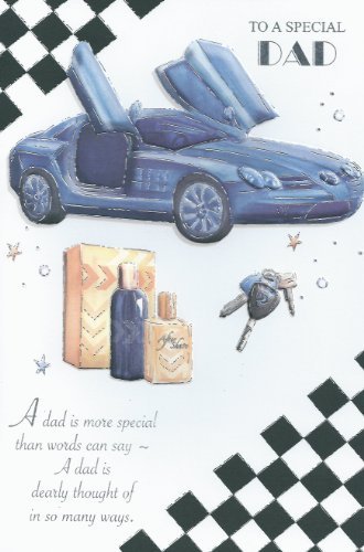 To a Special Dad Smart Car Design Birthday Card