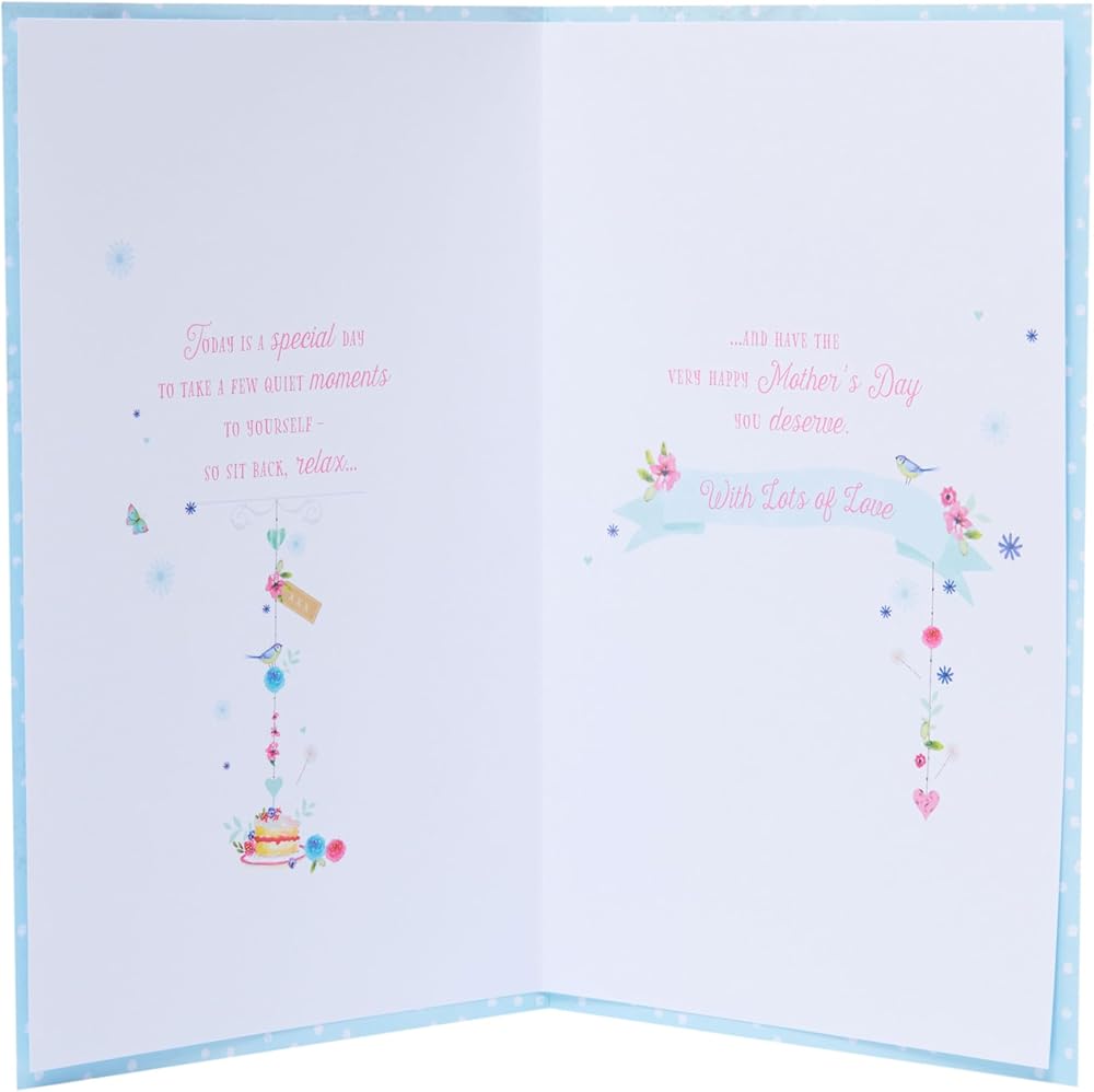 Cake & Tea Design Nan Mother's Day Card
