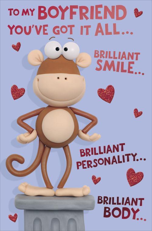 "Boyfriend" Valentine's Day Humour Card