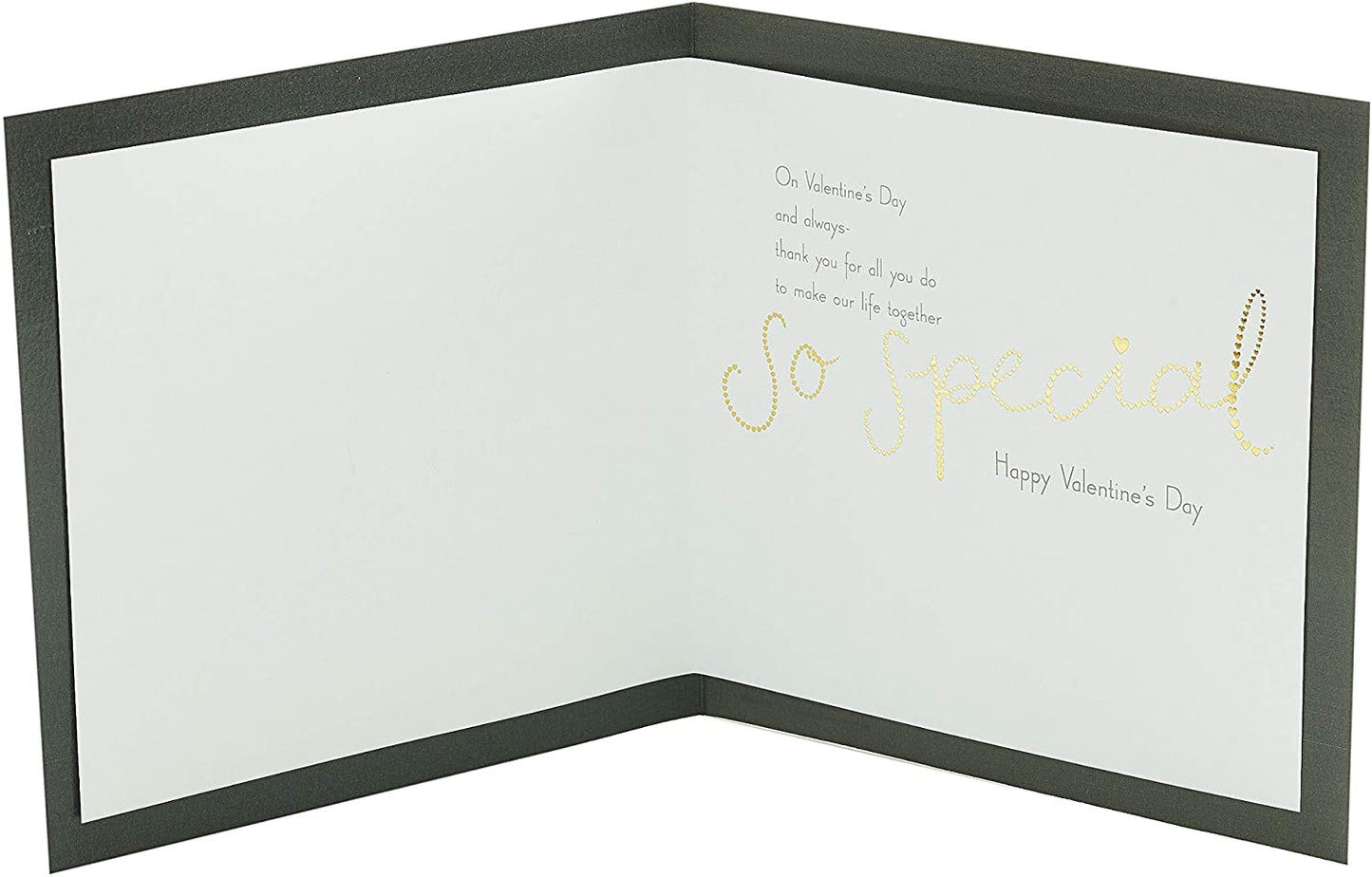 To My Partner Goil Foil Details Valentine's Day Card