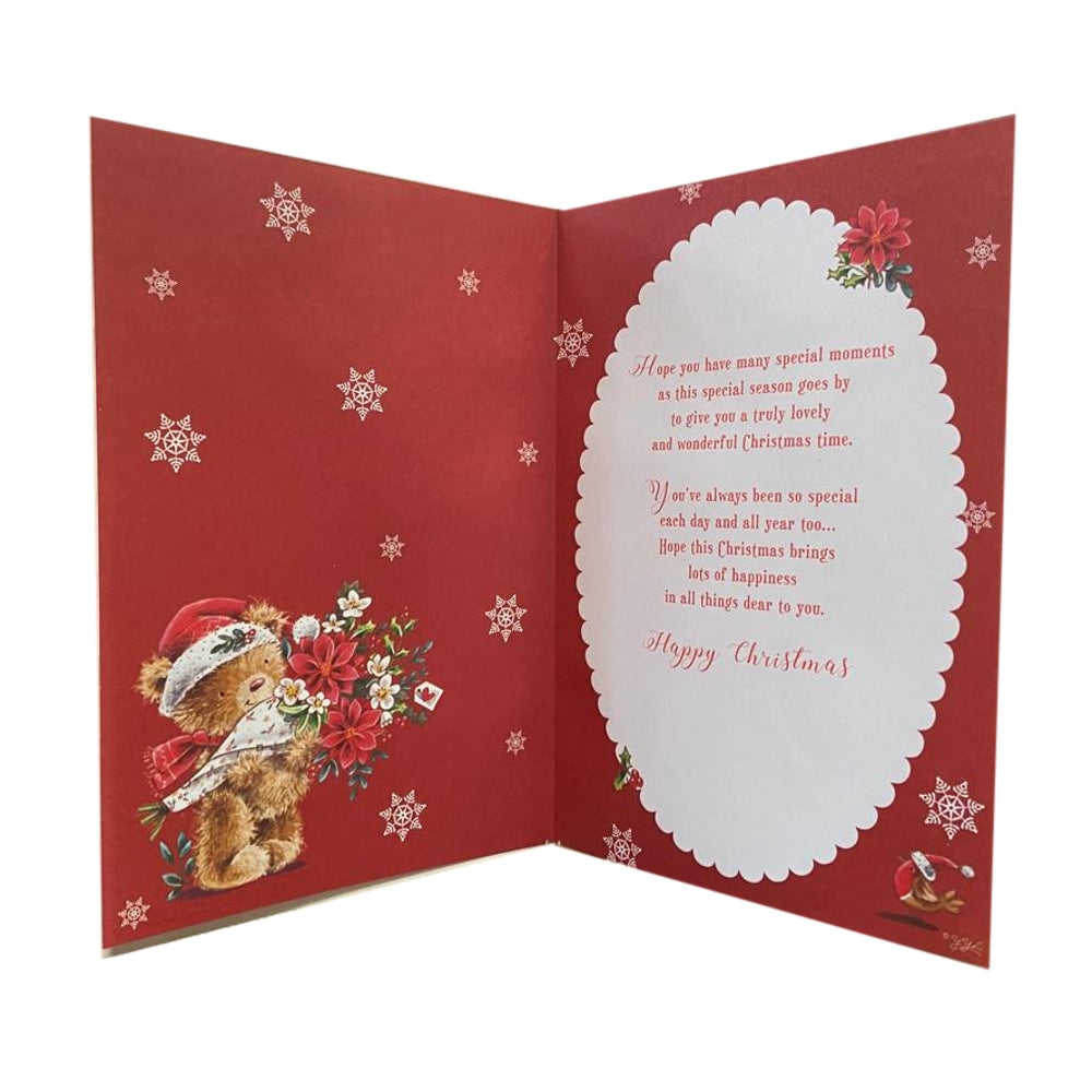 Gran Special Wishes at Christmas Card