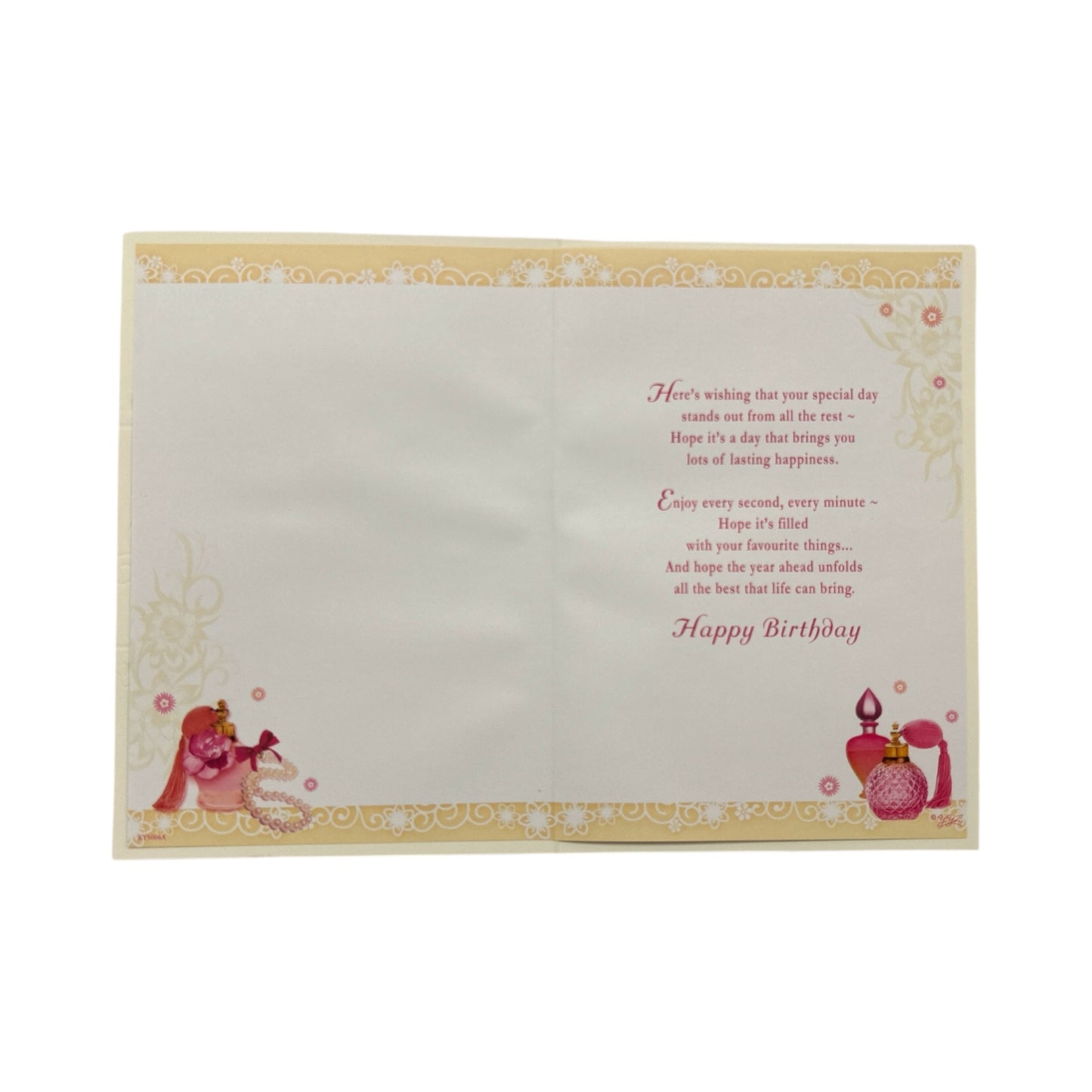 For A Special Grandma Perfumes Design Birthday Card