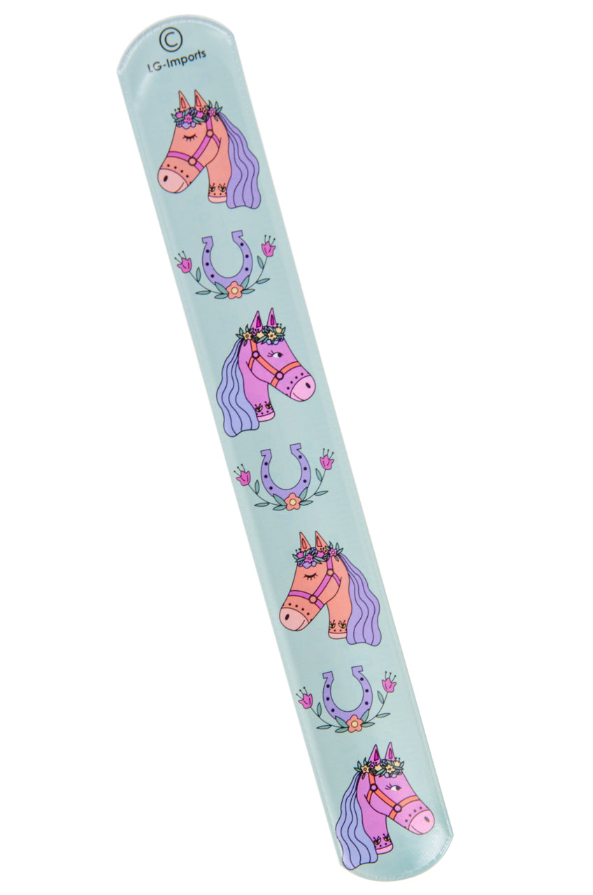 Pack of 12 Horse Snap Bracelets