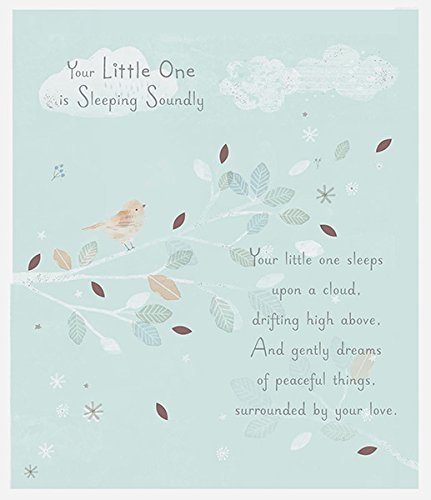Sympathy Little One Sleeping Thinking of you Nice Verse Greeting Card