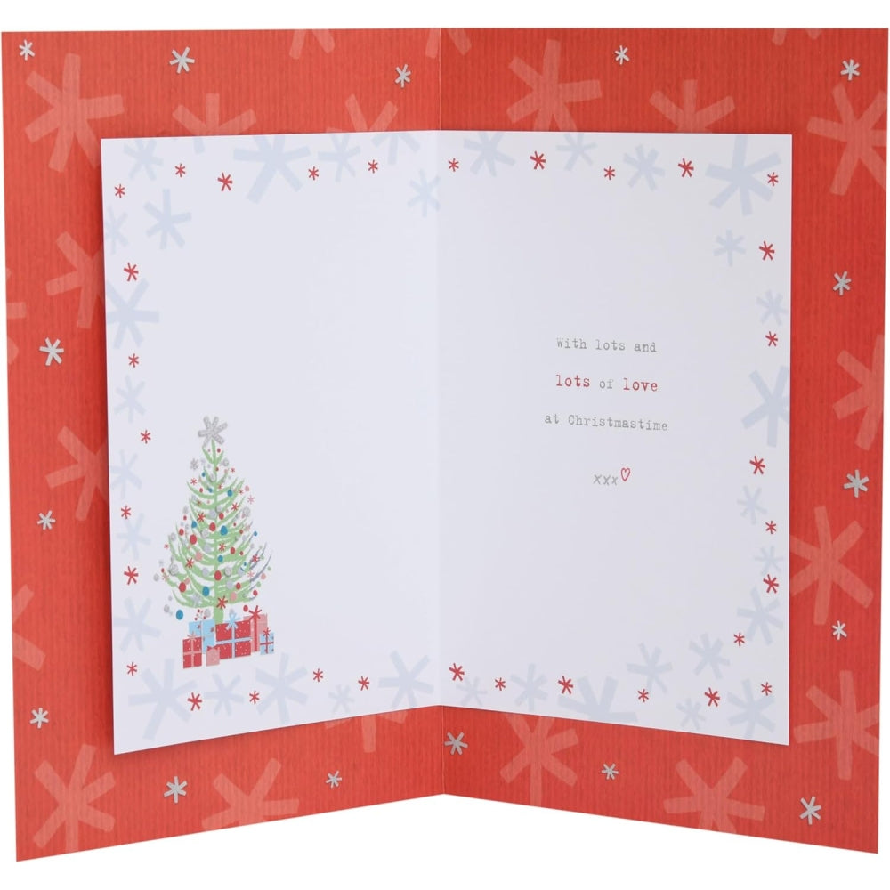 Boofle With Coffee Mug Dad Christmas Card