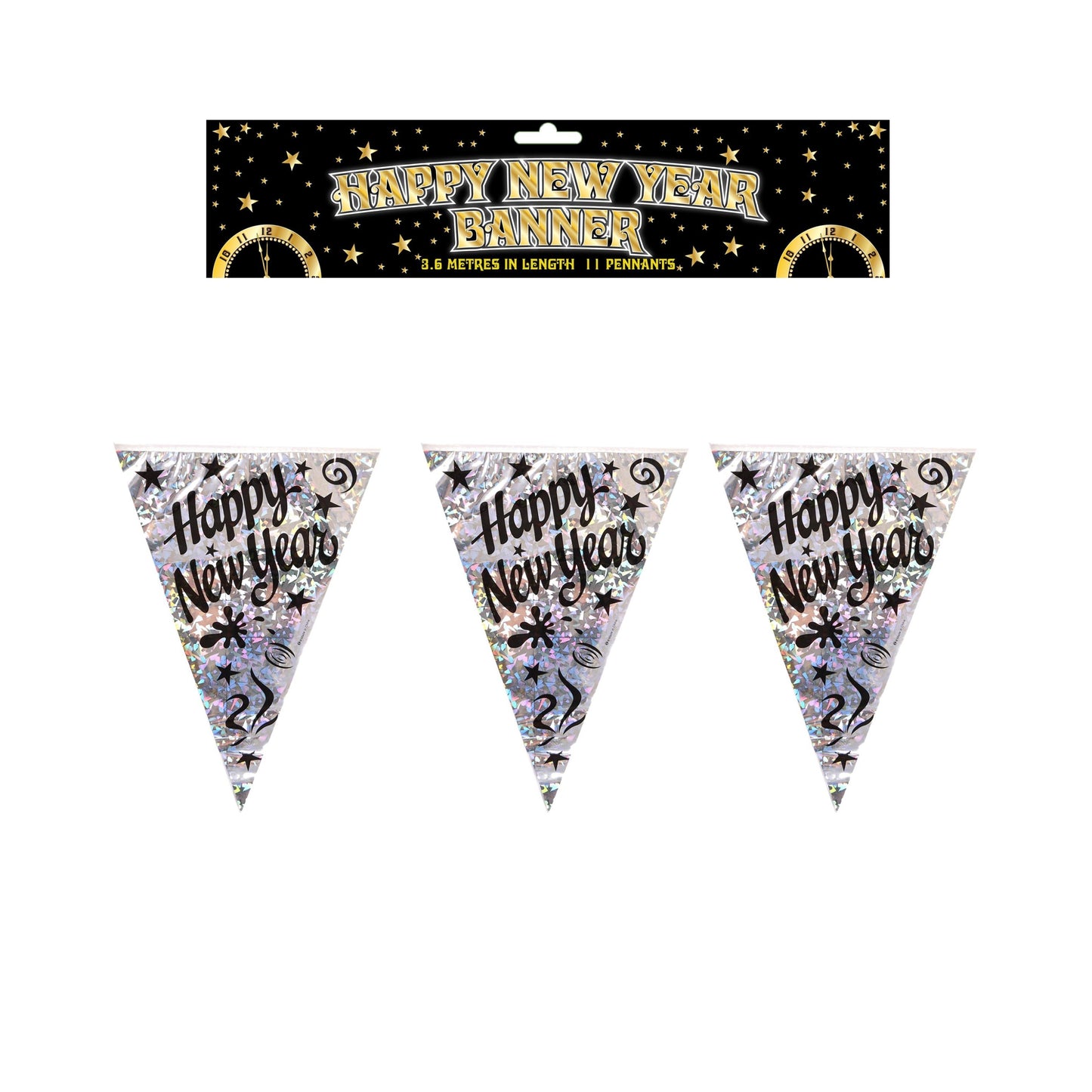 Happy New Year Bunting 3.6m