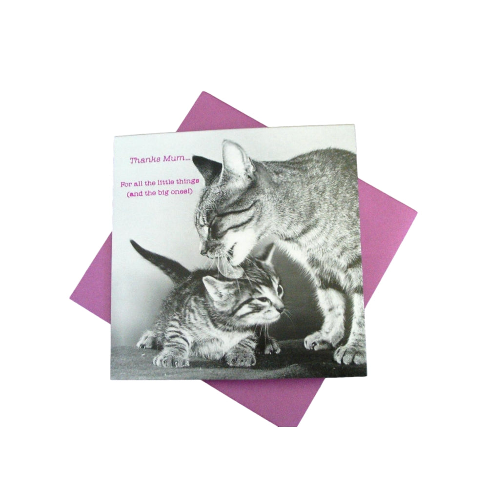 Thanks Mum Cute Kittens Design Mother's Day