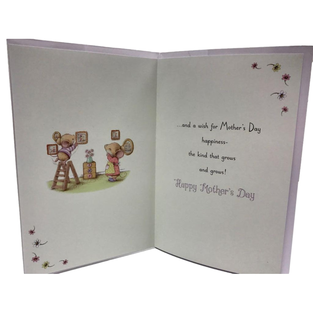 Great Grandma Adorable Teddies Decorating House Mother's Day Card