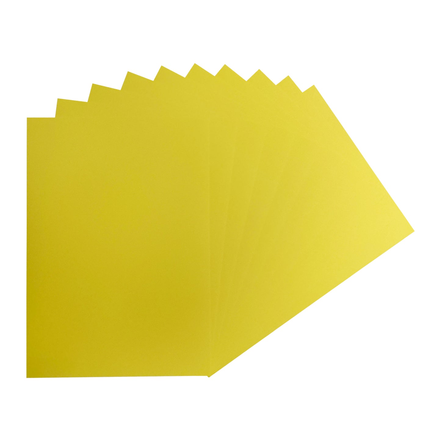 Pack of 500 A4 Light Yellow Coloured Card 160gsm Sheets