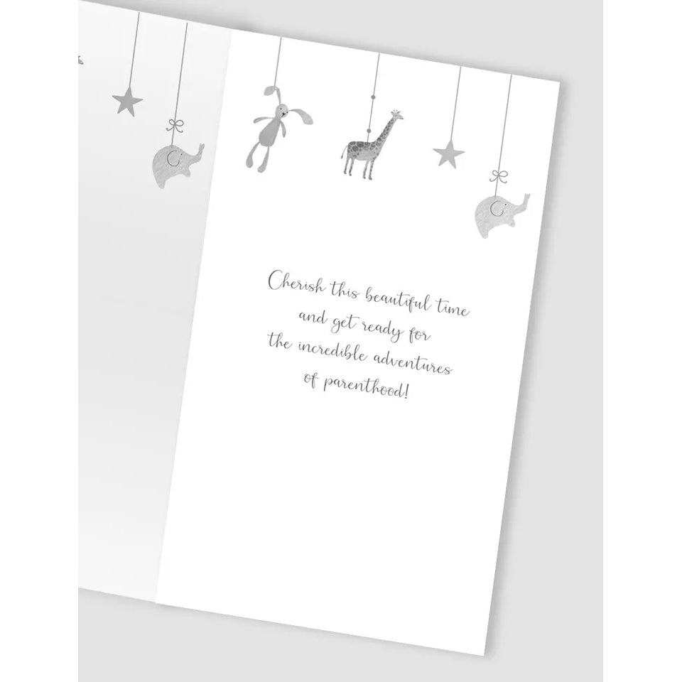 You're Having A Baby Expectant Mum Hand-Finished Congratulations Card