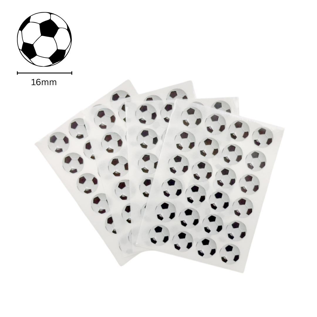 Pack of 576 Football 16mm Self-Adhesive Labels