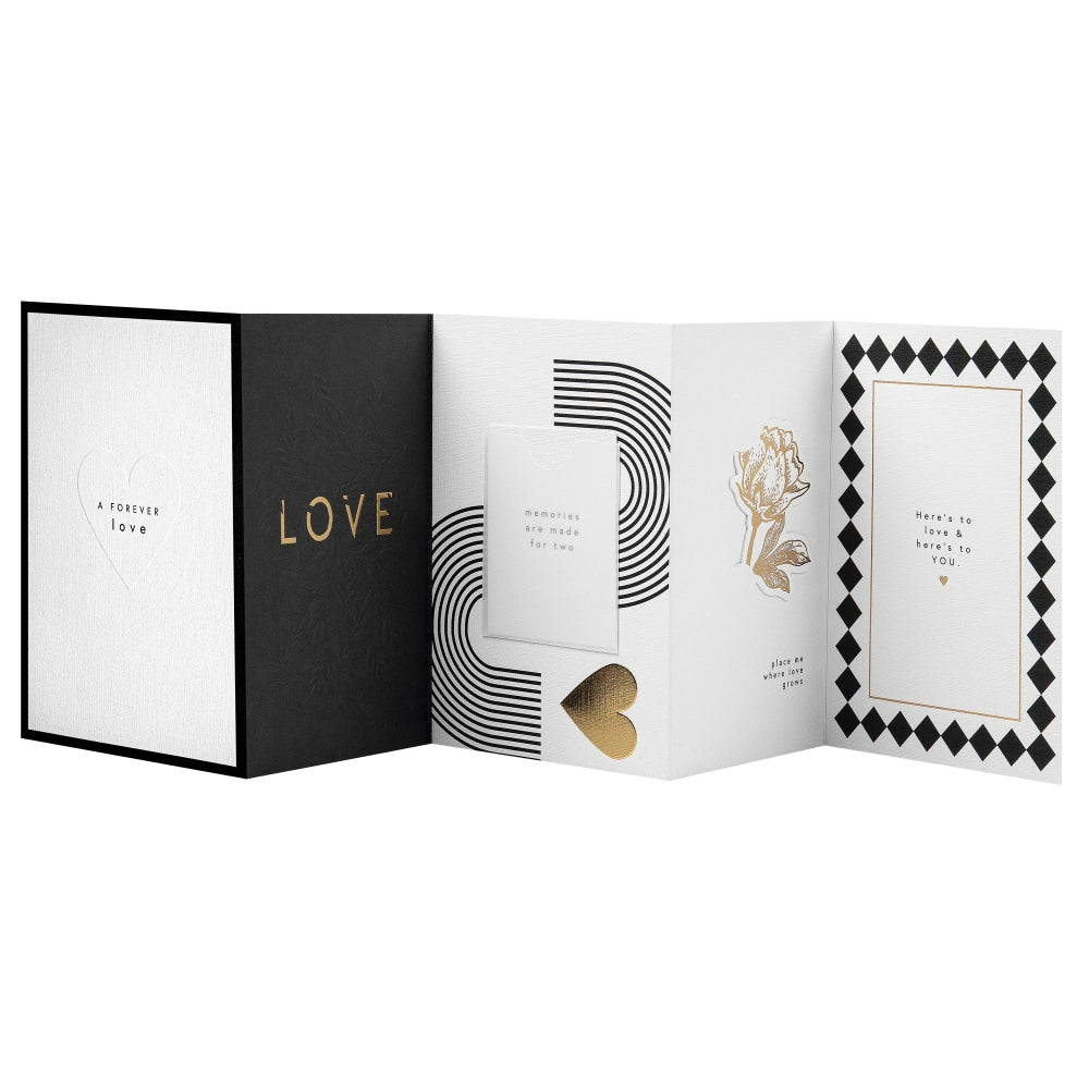 Memento Luxe Premium Love Card with Mini Card, Keepsake