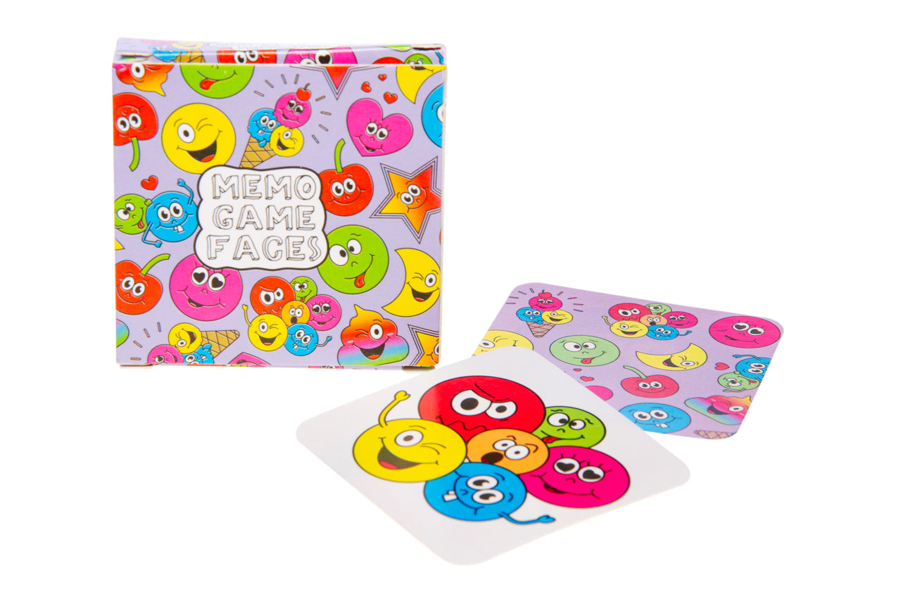 Box of 60 Emotions Faces Mini Memory Games 28 Cards