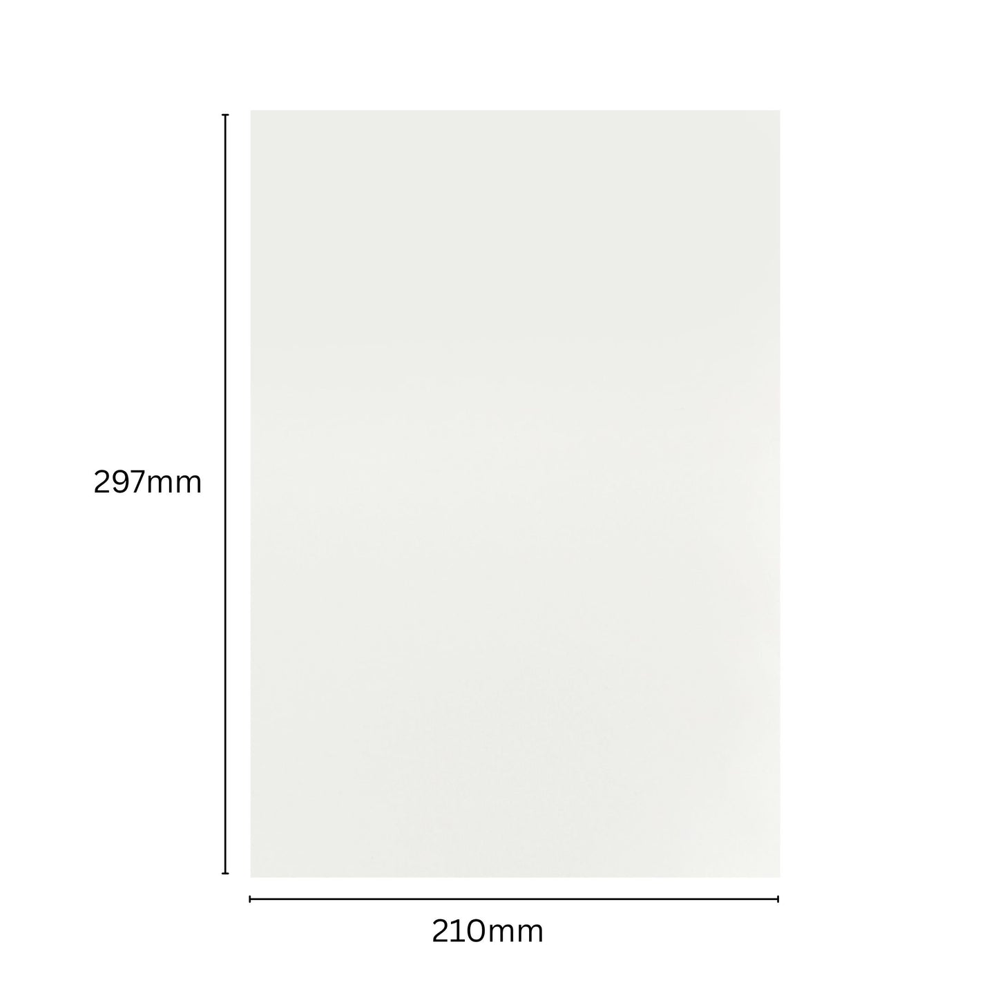 Pack of 15 A4 3mm White Foam Boards – 210 x 297mm