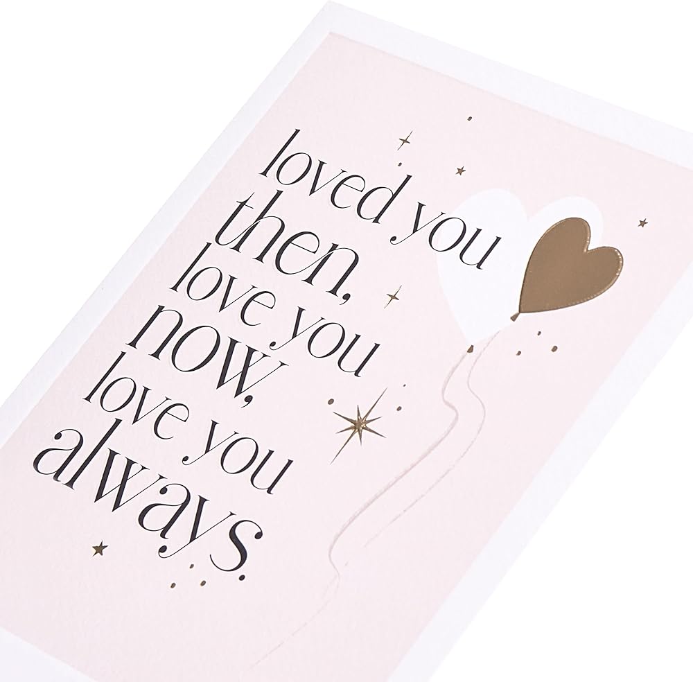Balloons Design Anniversary Card