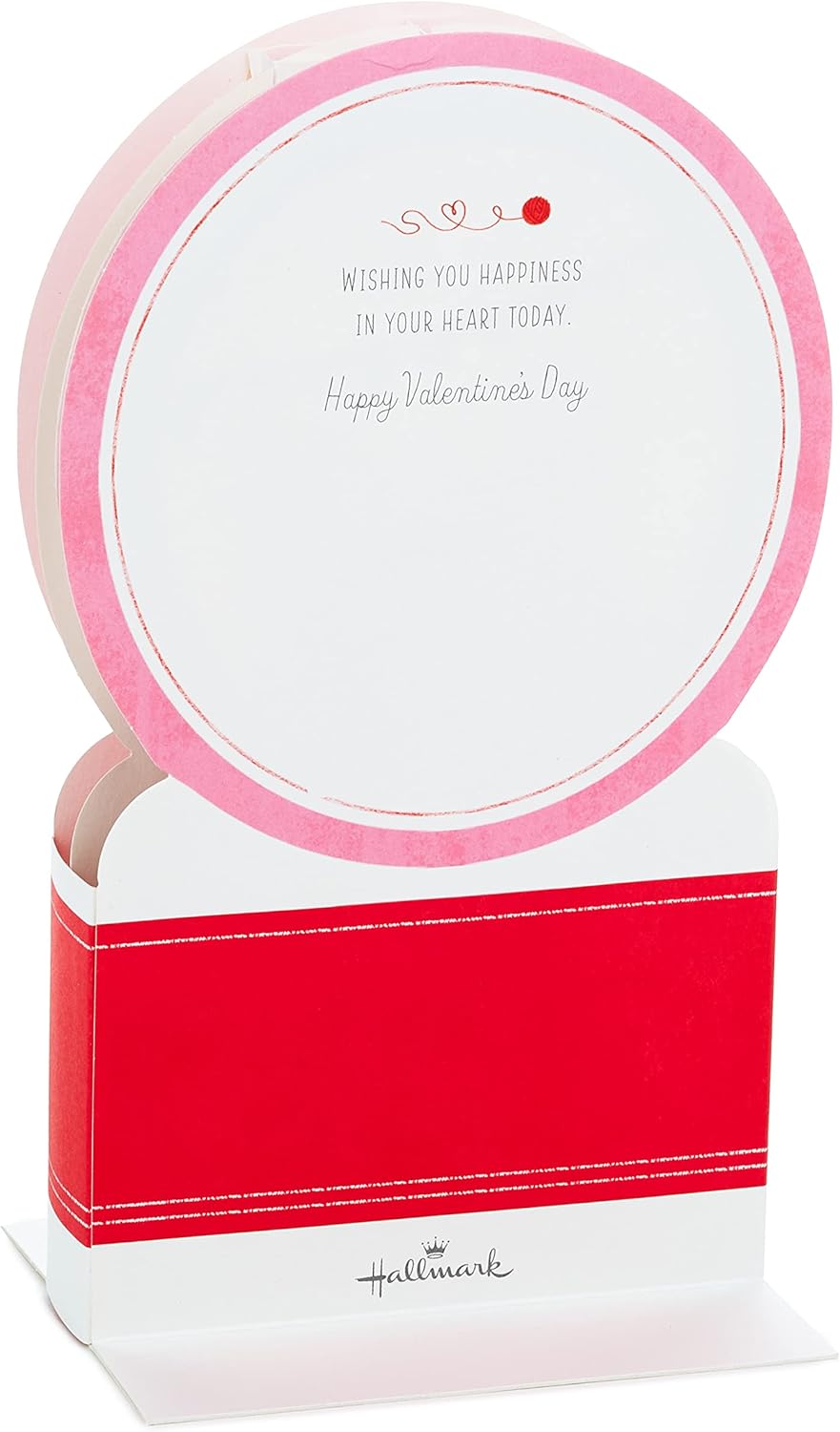 Musical Snow Globe Cats Design Pop Up Valentine's Day Card