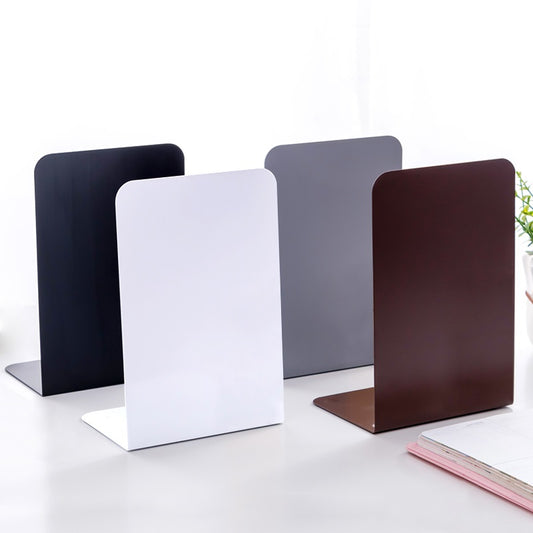 Single L - Shaped Metal Book Stand with Anti Slip Pads