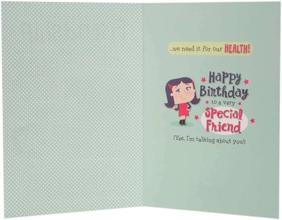 Special Friend Humour 3D Attachment Birthday Card