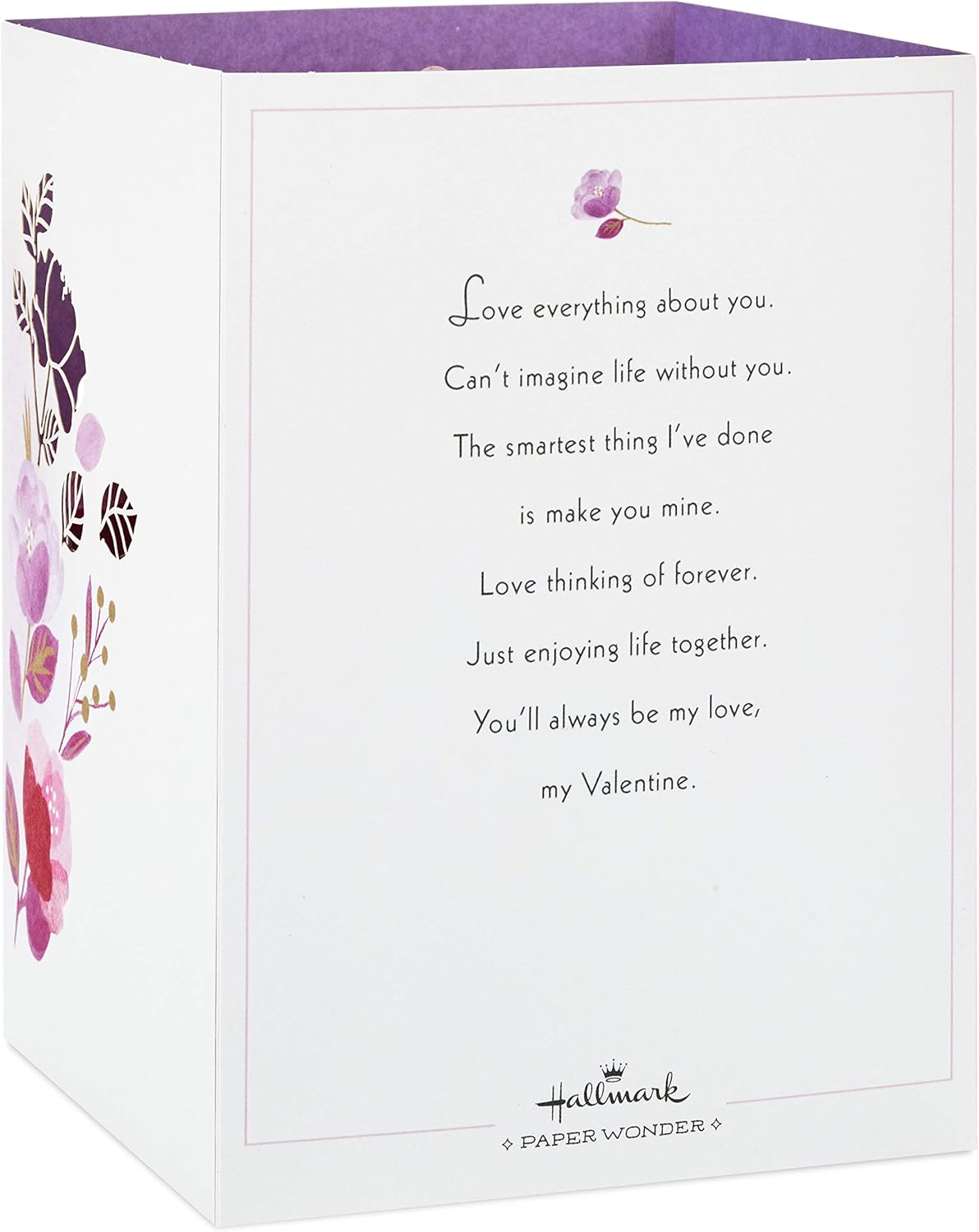 Paper Wonder Displayable Pop Up Love Birds Valentine's Day Card