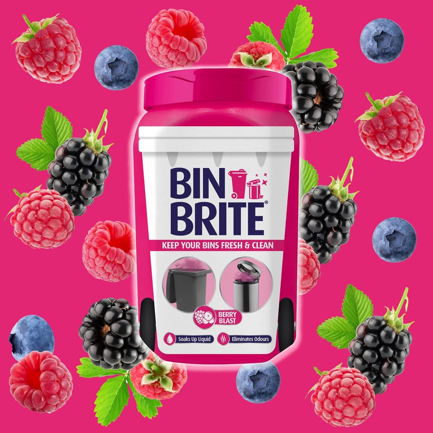 Berry Blast Bin Odour Neutraliser 500g