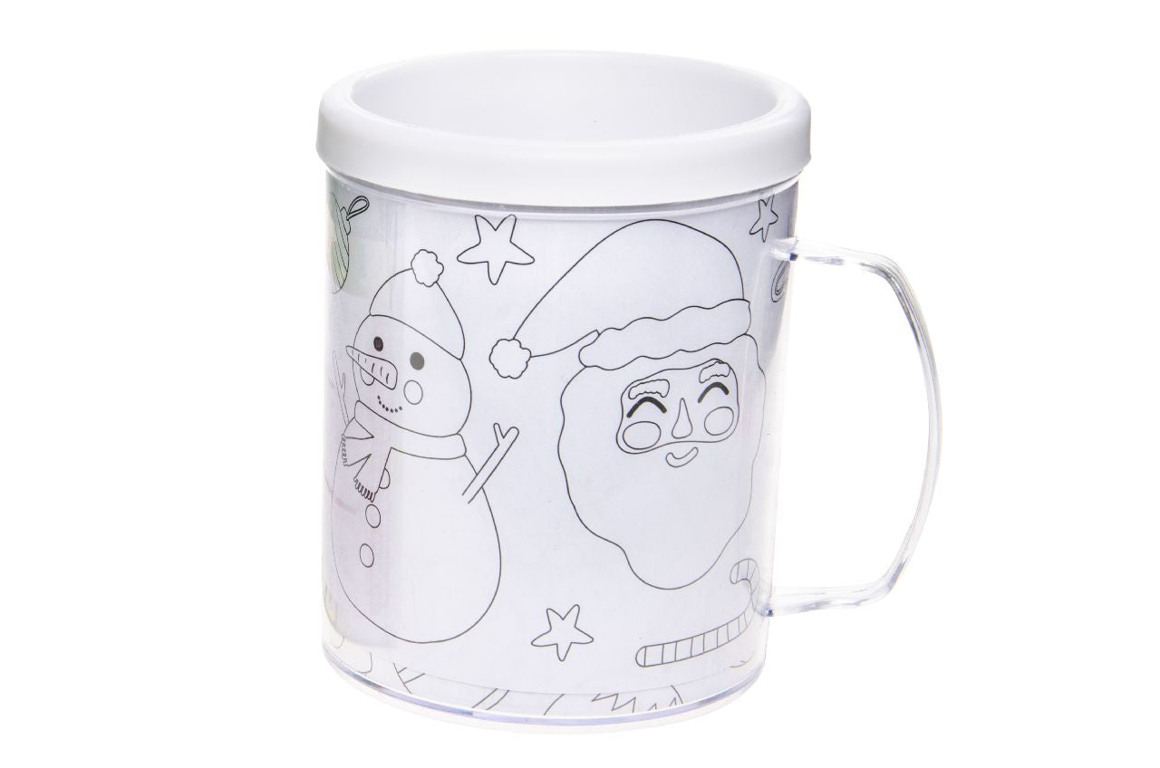 Christmas Color Your Own Mug