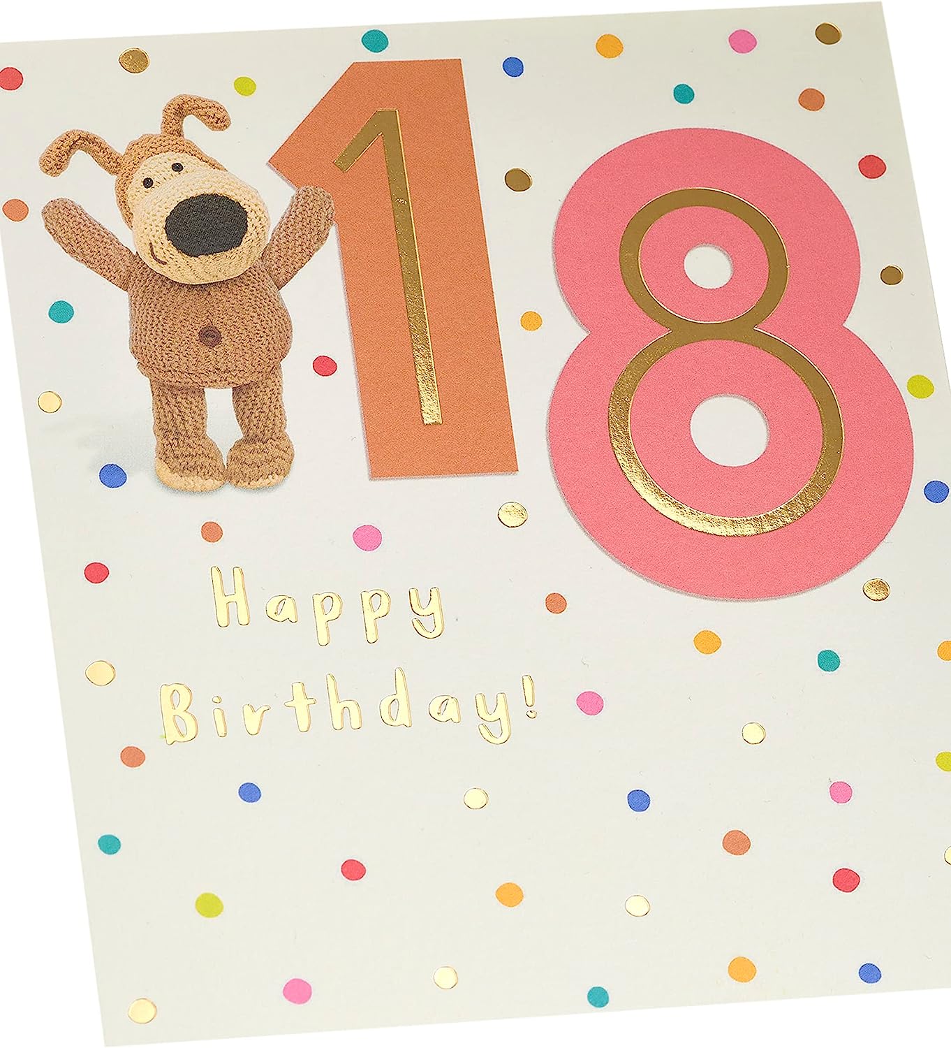 Boofle Cute Design 18th Birthday Card