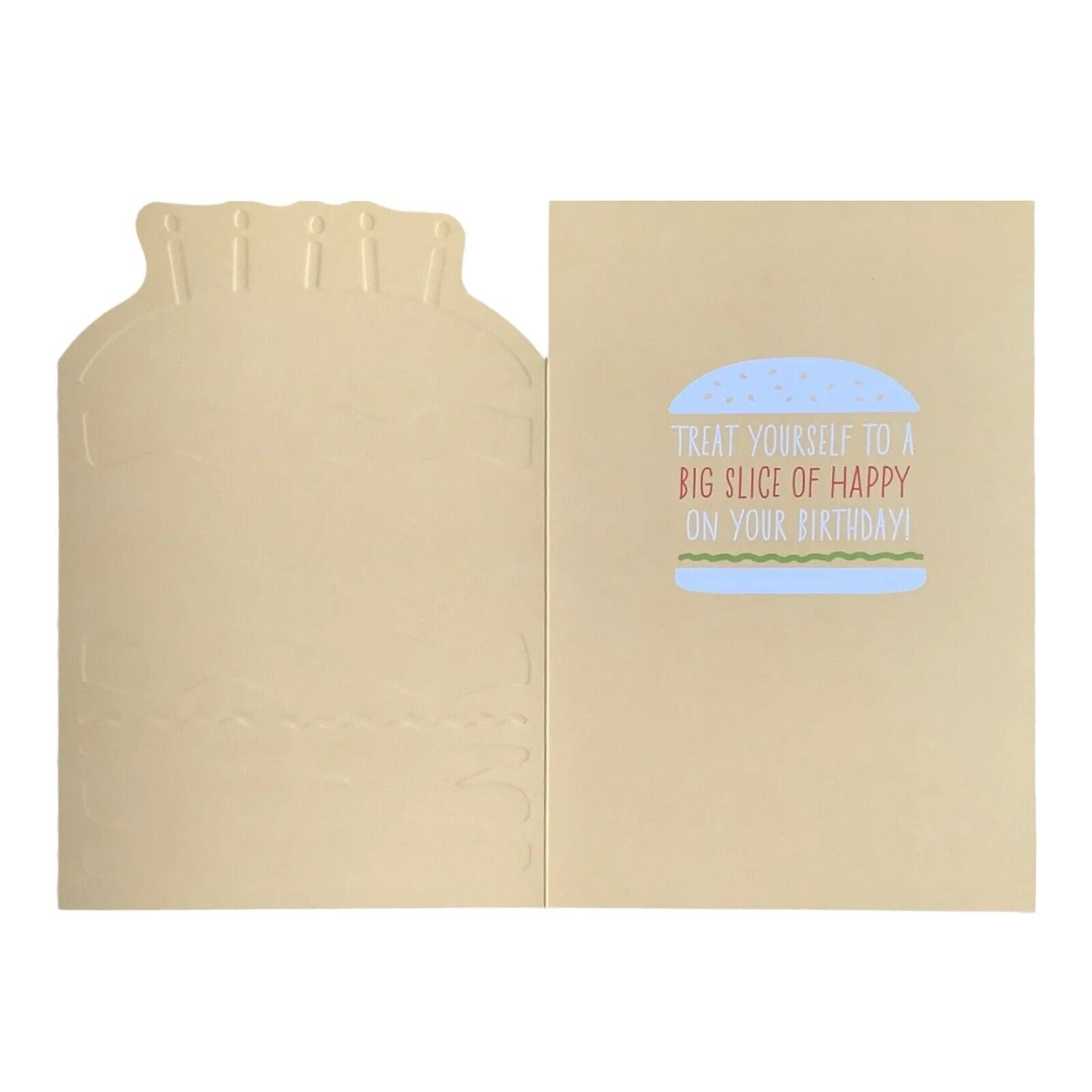 Happy Birthday Card If You Stick Candles In It, It Counts As Cake Birthday Card