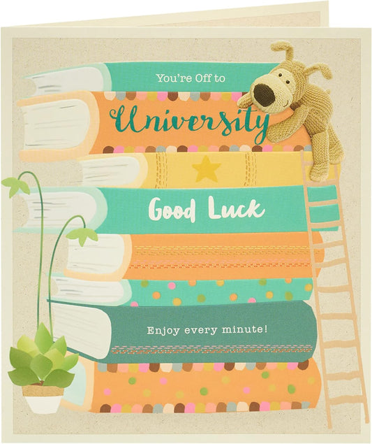 Boofle Good Luck at University Card