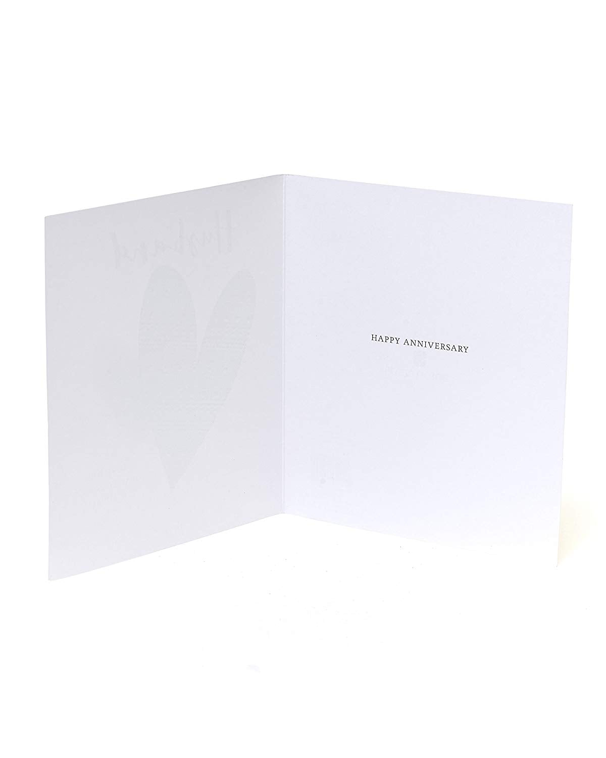 Two Heart Husband Anniversary Card