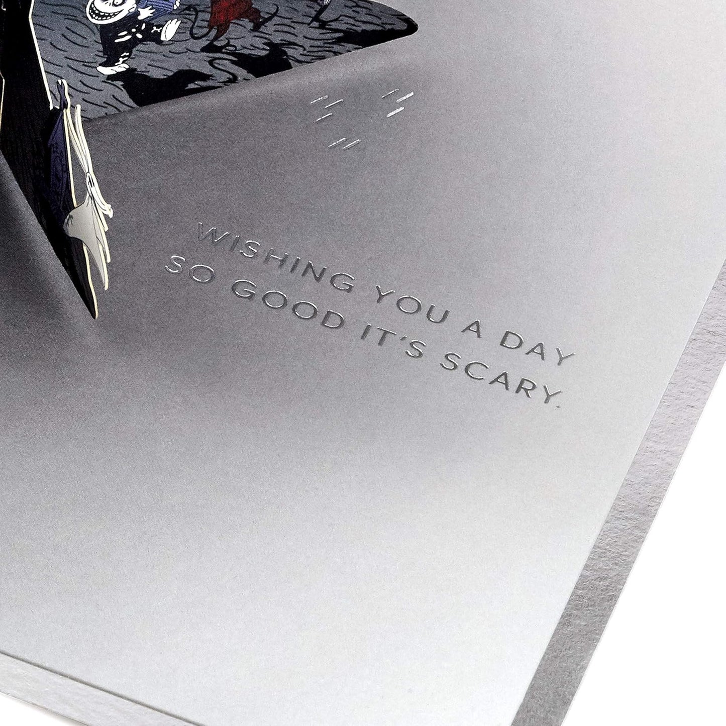 Signature Paper Wonder Nightmare Before Christmas Pop Up Birthday Christmas Card