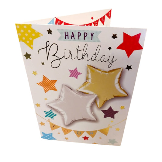 Happy Birthday Balloon Boutique Greeting Card
