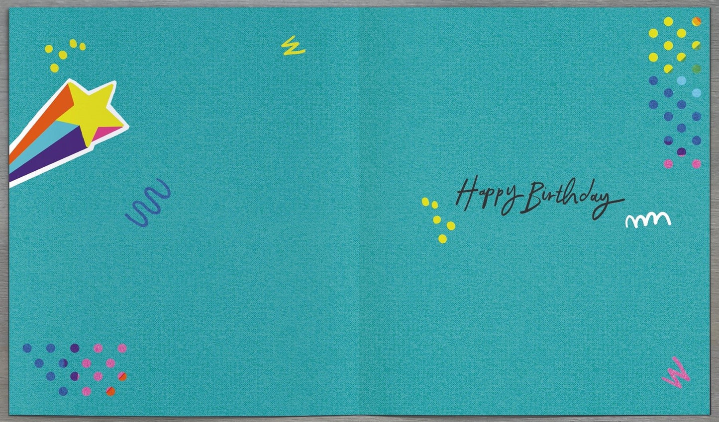 12 Today Smiley Wink Birthday Card