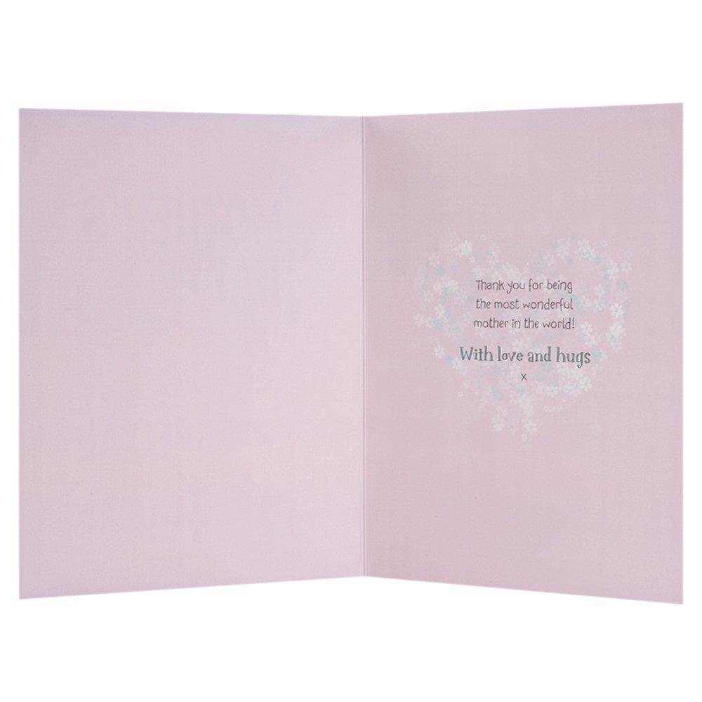 'Cute Forever Friends Glittered' Mother's Day Card