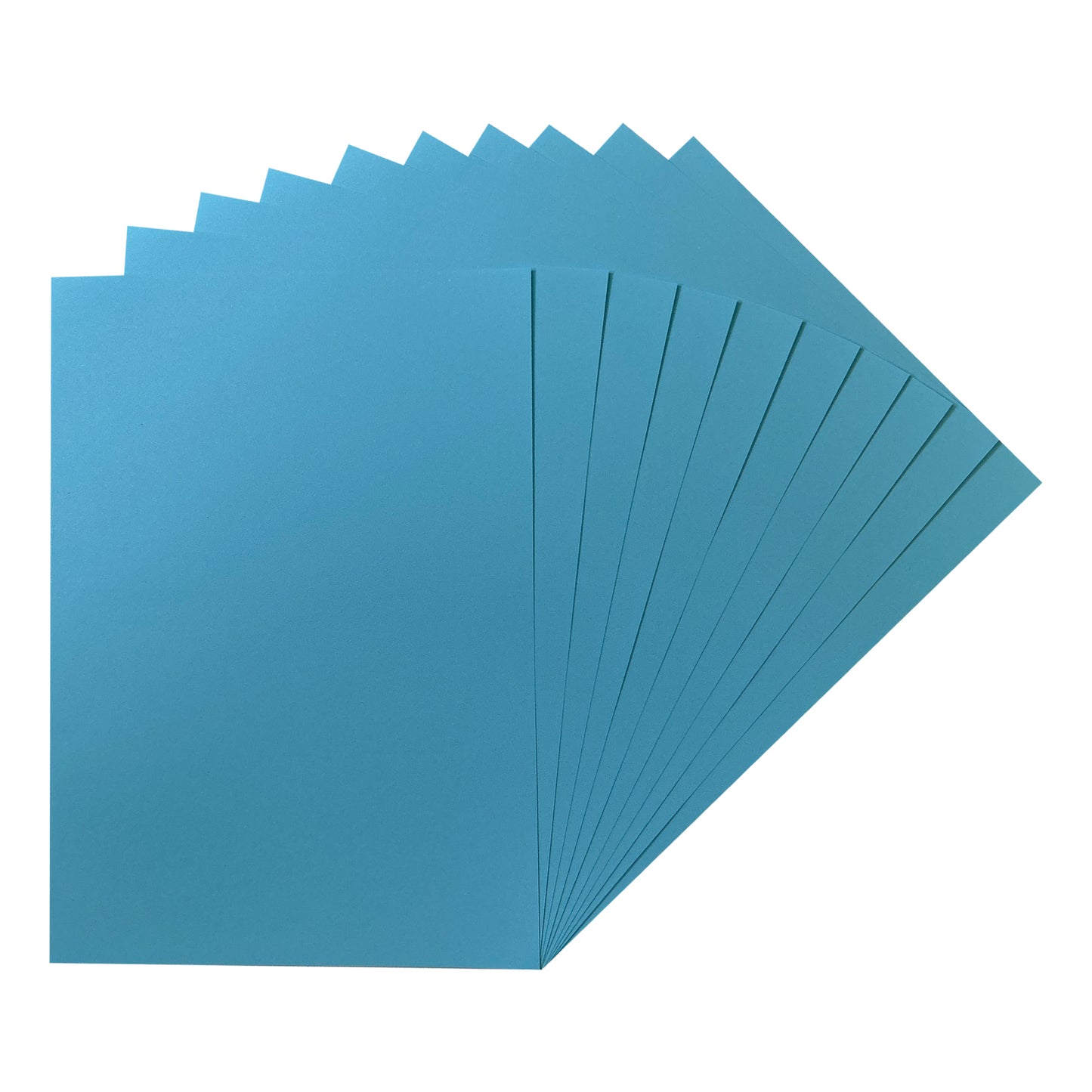 Pack of 500 A5 Light Blue Coloured Paper 75gsm Sheets