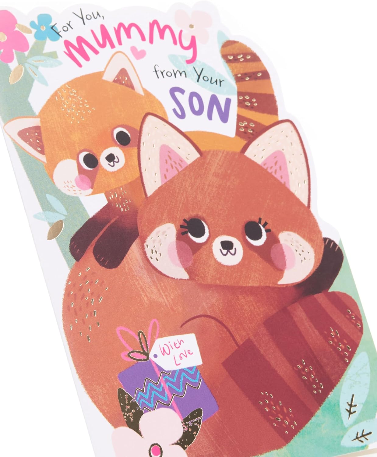Cute Animal Design From Your Son Mother's Day Card
