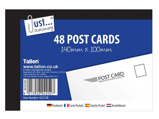 Pack of 48 Post Cards 140mm x 100mm