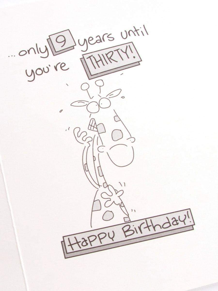 21 Today Ready To Party Birthday Card With Badge by Cards