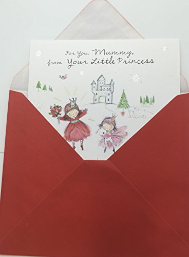 Mummy From Your Little Princess Ickle Princess Christmas Card 