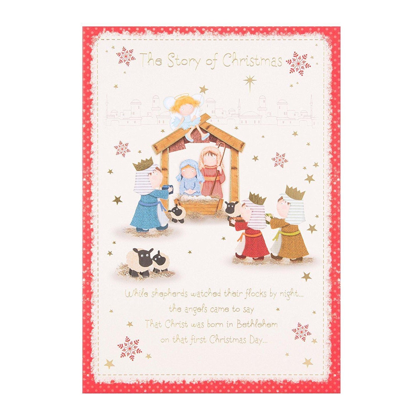 The Christmas Story Christmas Greetings Cards