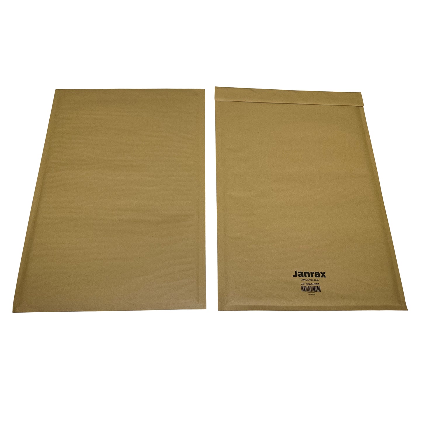 Bubble Lined Size 6/J Padded Brown Postal Envelope by Janrax