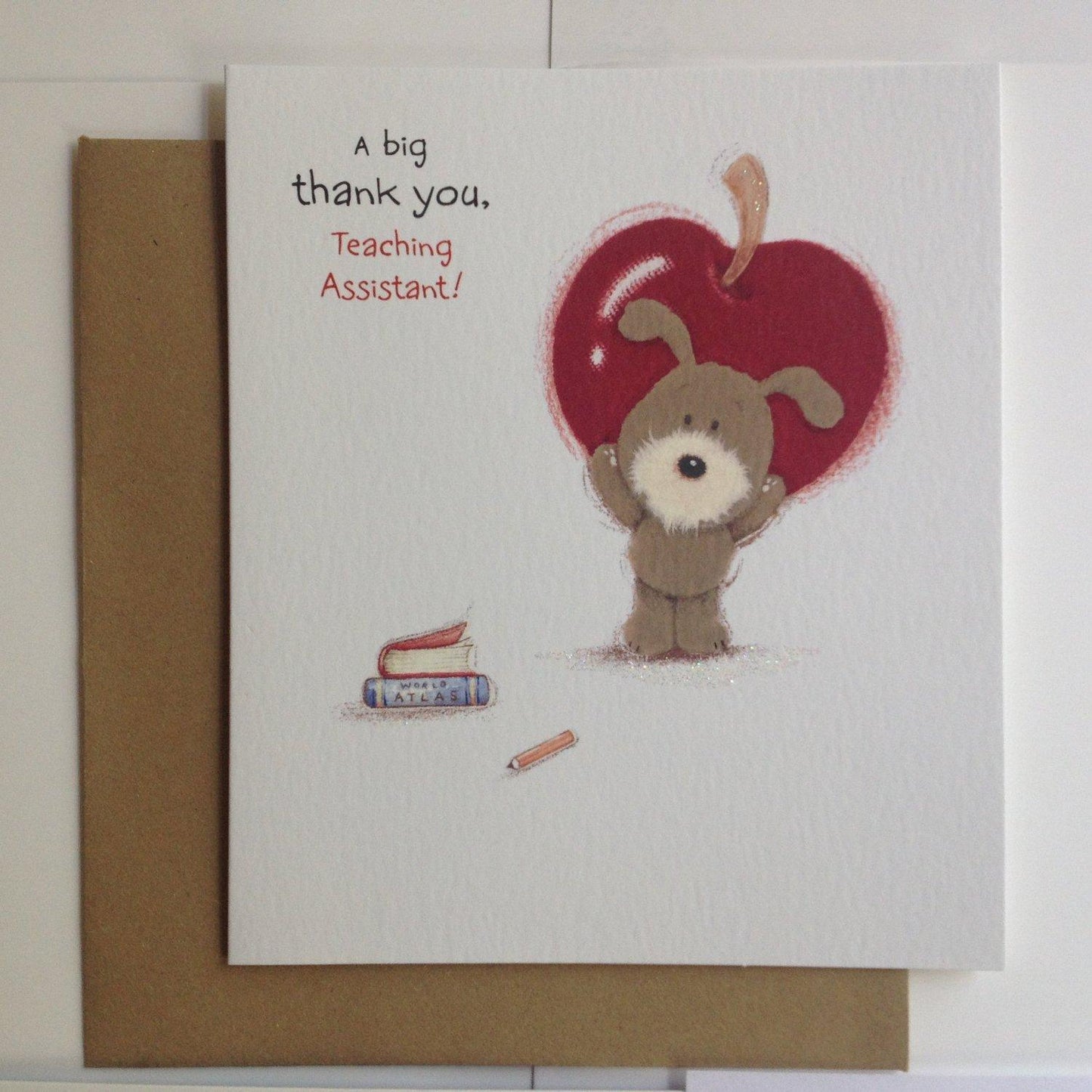A big Thank you Card Teaching Assistant 