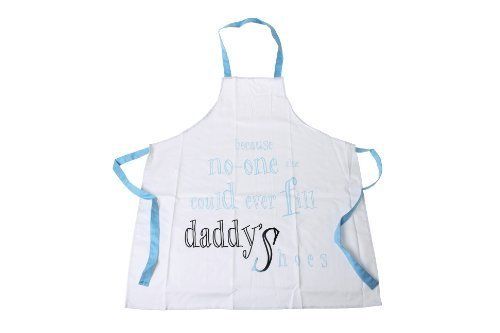 Me to You Daddy Apron Printed with Because No One Could Ever Fill Daddy's Shoes 