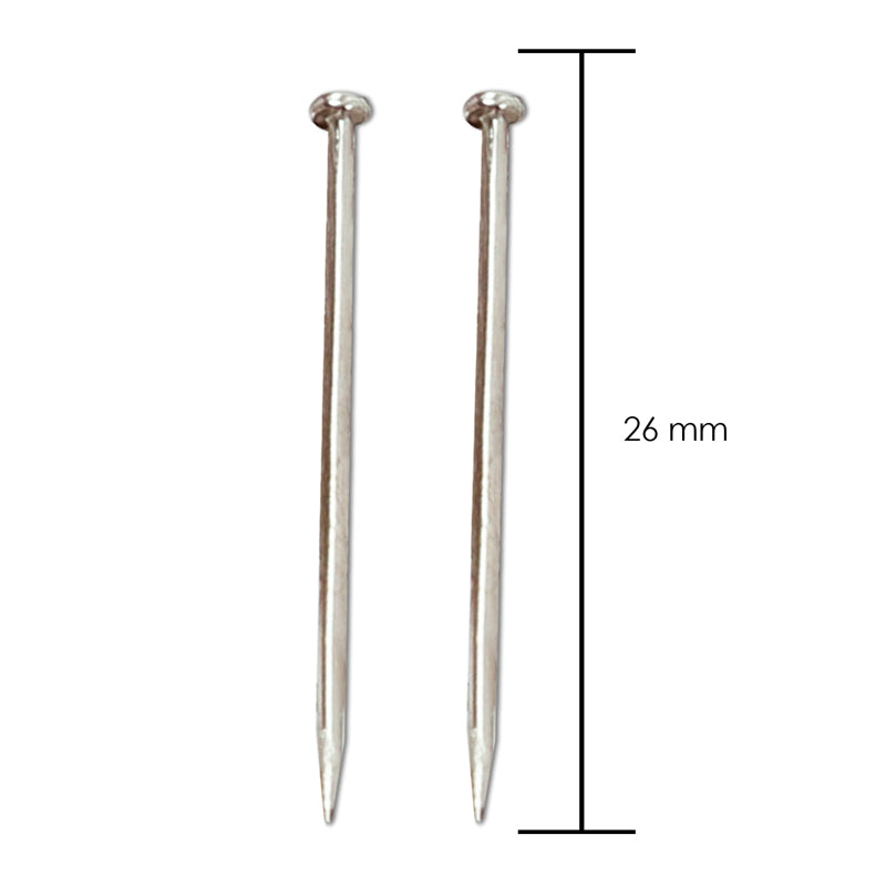 12x Pack of 50g Office Pins 26mm in a Handy Box