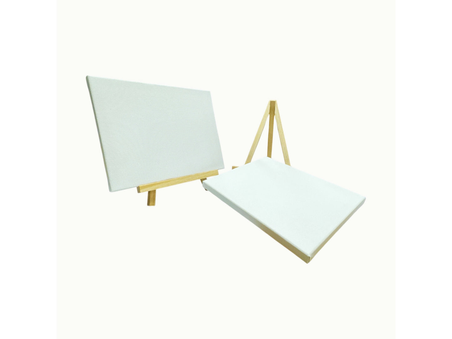 Pack of 12 20x25cm Canvas Easel Set