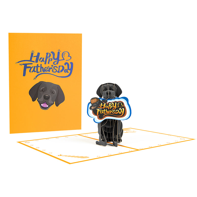 Paws for Dad 3D Pop Up Father’s Day Card