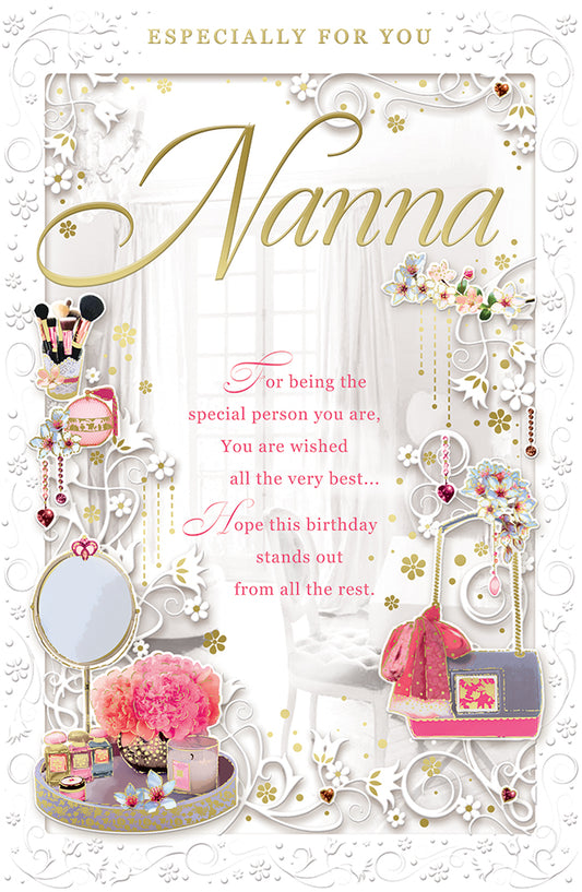 Nanna Birthday Opacity Card