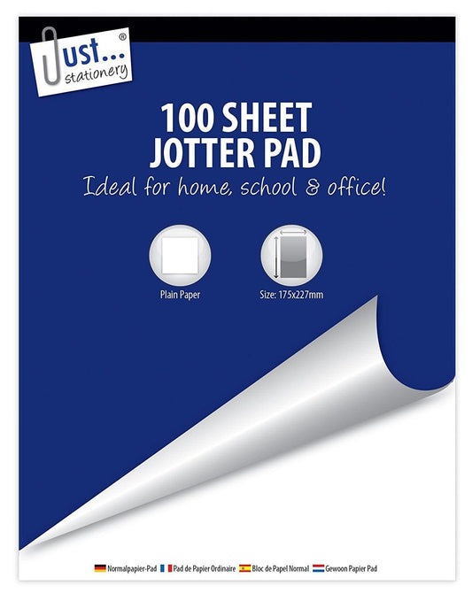 100 Sheet Super Value Jotter Block